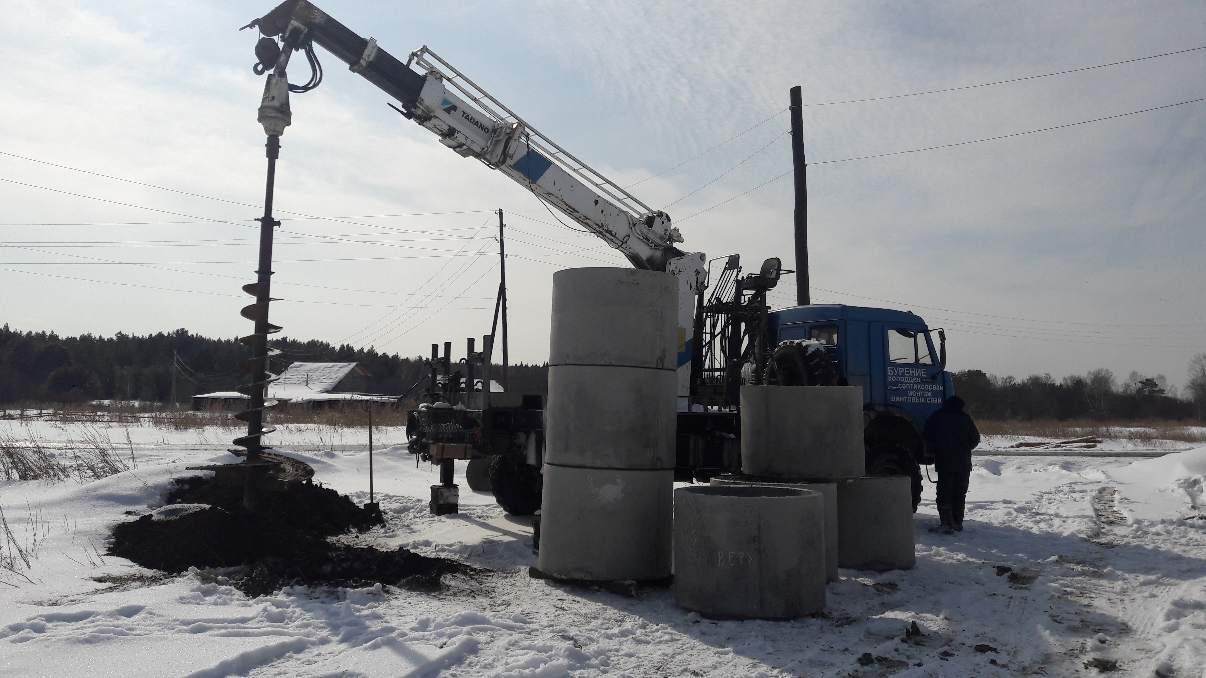 Бурение колодцев для дома или дачи в Крюково и ближайших районах 